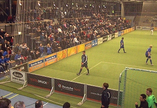 mobile Bandensysteme für Hallenturniere